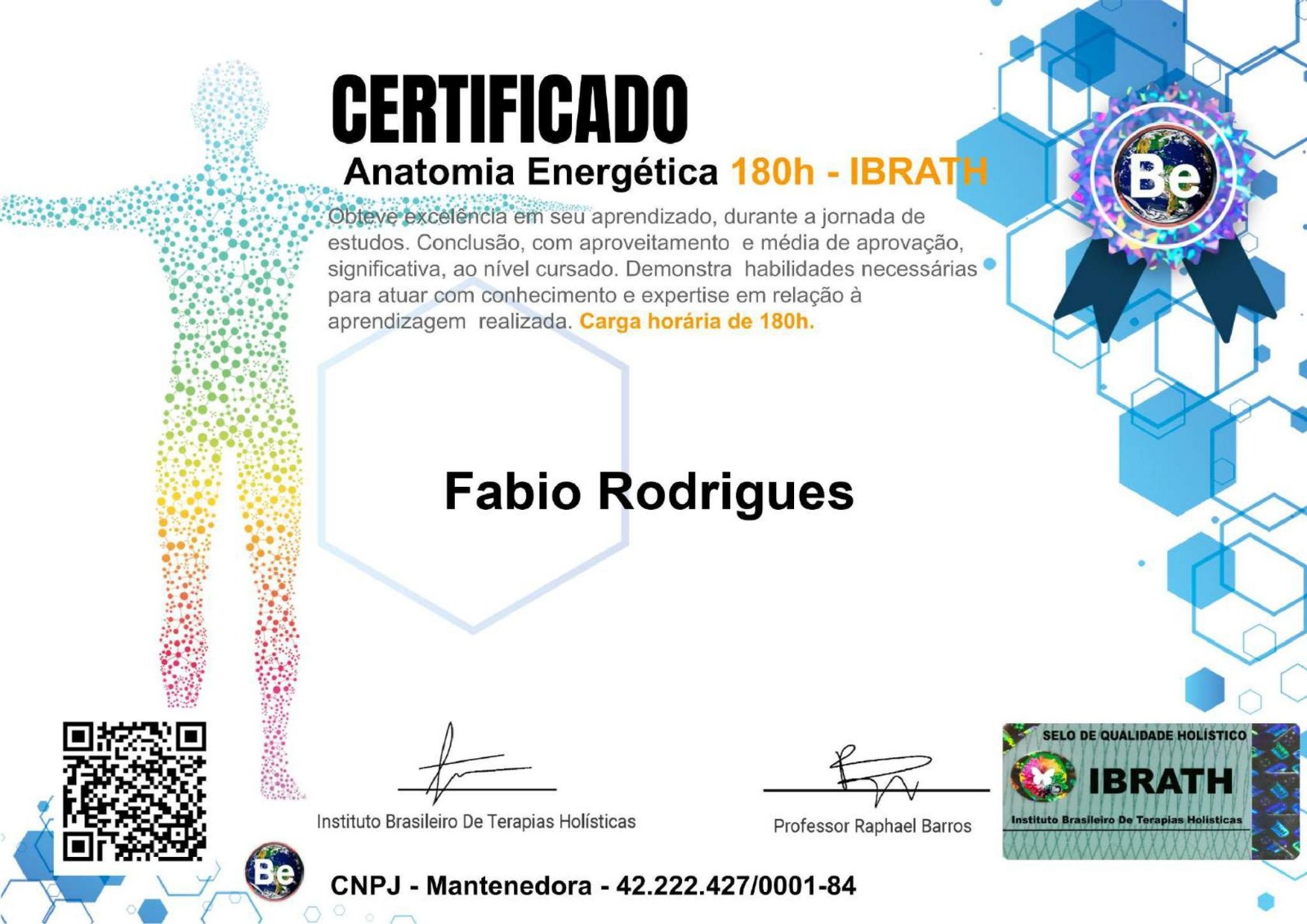 Certificado Anatomia Energética